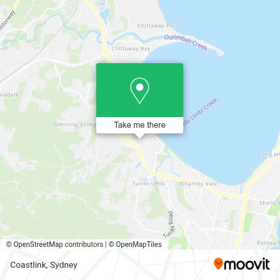 First Coastlink How to Get to Coastlink in Berkeley Vale by Bus or Train?