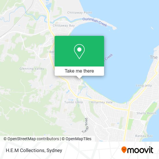 H.E.M Collections map