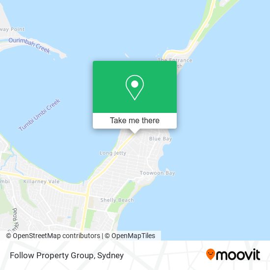 Follow Property Group map