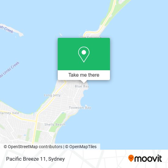 Pacific Breeze 11 map