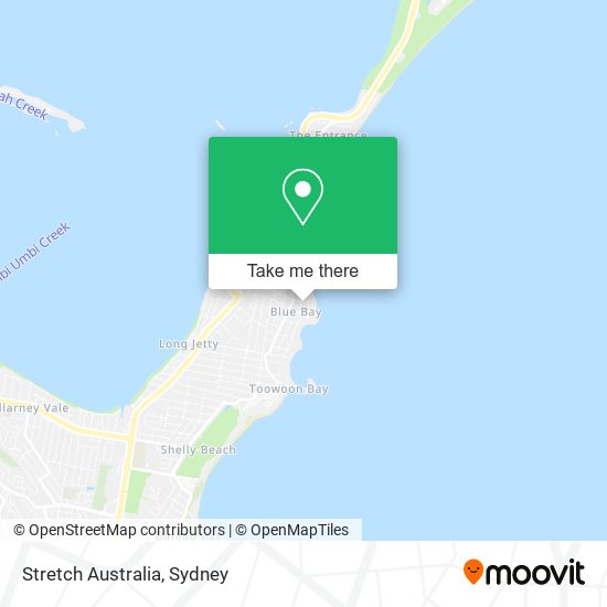 Stretch Australia map