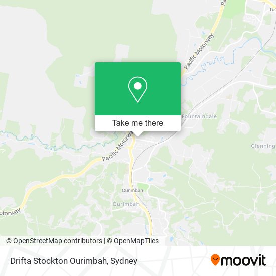 Drifta Stockton Ourimbah map