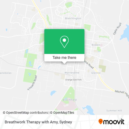 Breathwork Therapy with Amy map