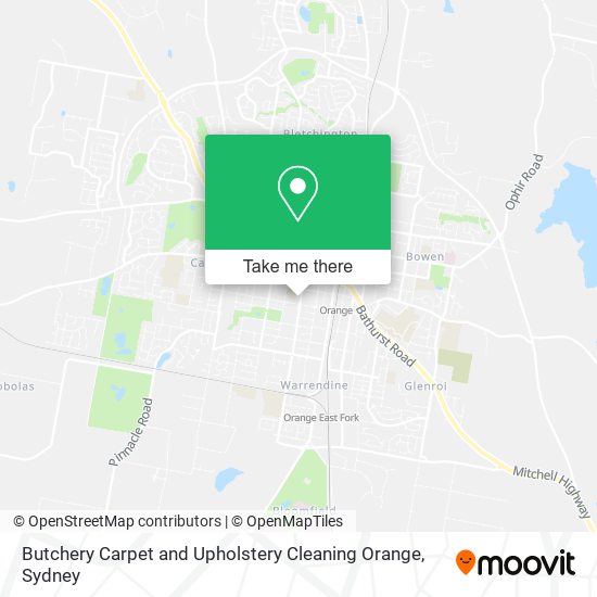 Mapa Butchery Carpet and Upholstery Cleaning Orange