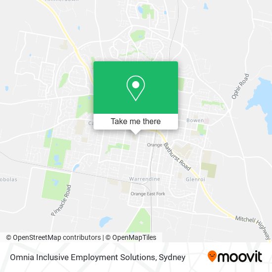 Mapa Omnia Inclusive Employment Solutions