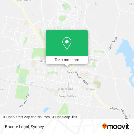 Bourke Legal map