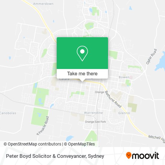 Peter Boyd Solicitor & Conveyancer map