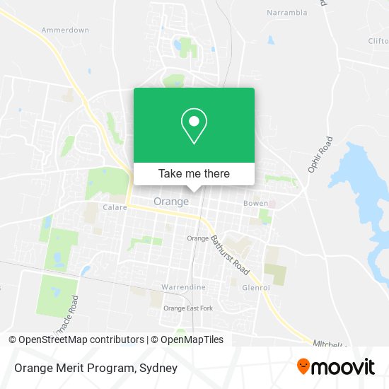 Orange Merit Program map