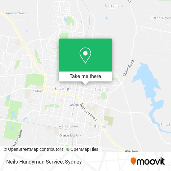 Mapa Neils Handyman Service