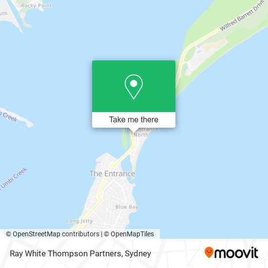 Ray White Thompson Partners map