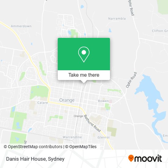 Danis Hair House map