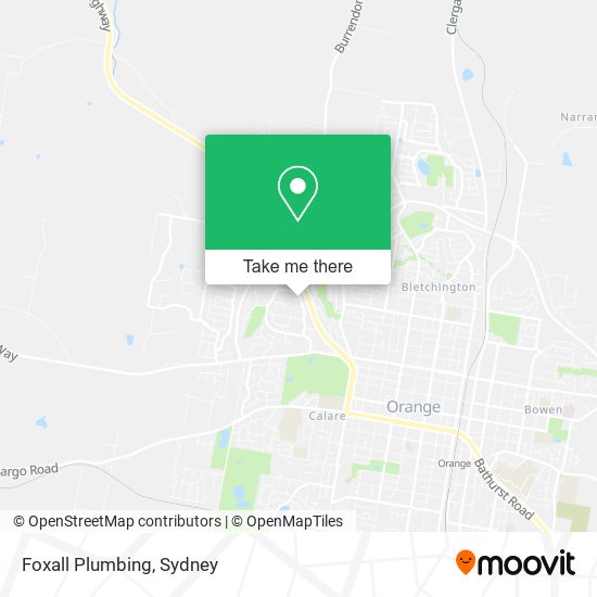 Mapa Foxall Plumbing
