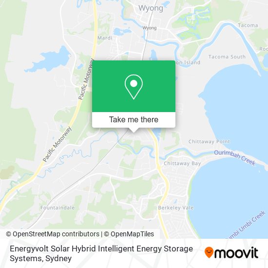 Mapa Energyvolt Solar Hybrid Intelligent Energy Storage Systems