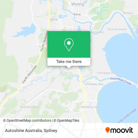 Autoshine Australia map