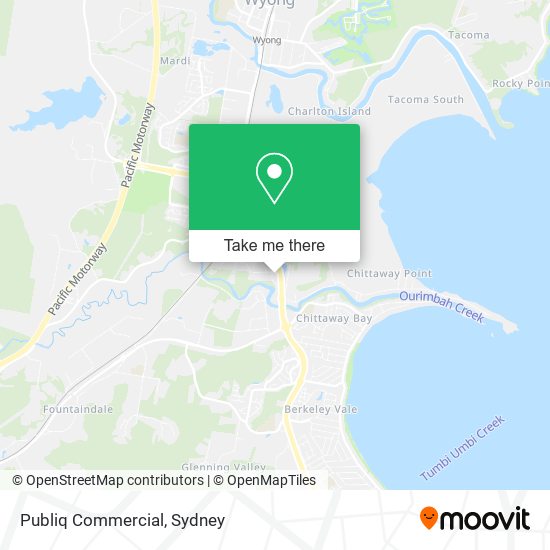 Publiq Commercial map