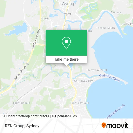 RZK Group map