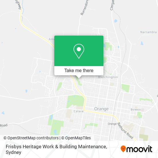 Frisbys Heritage Work & Building Maintenance map