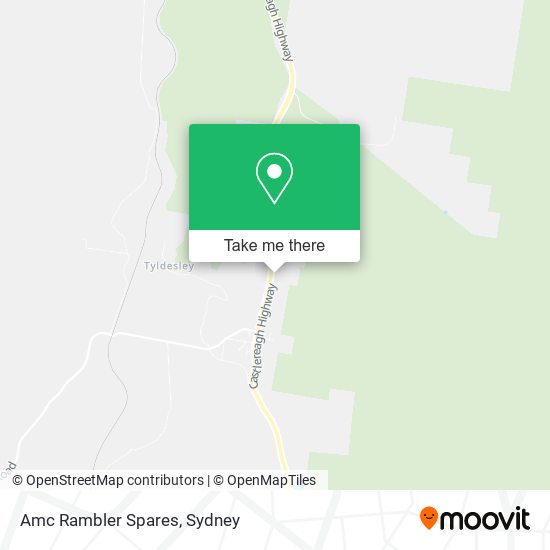 Amc Rambler Spares map