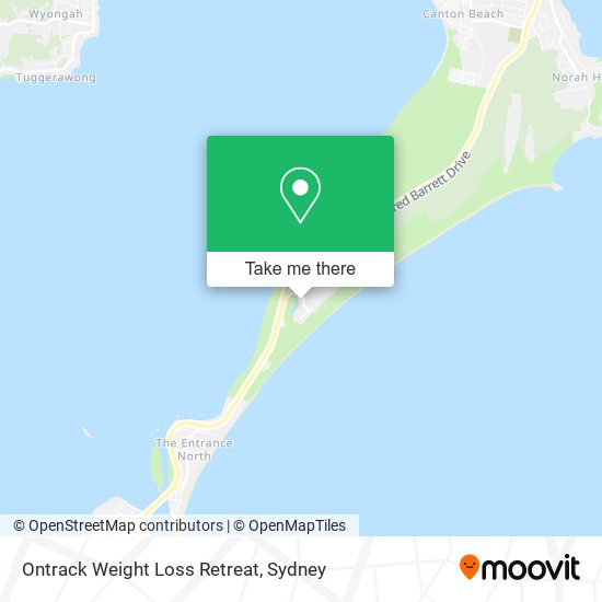 Ontrack Weight Loss Retreat map