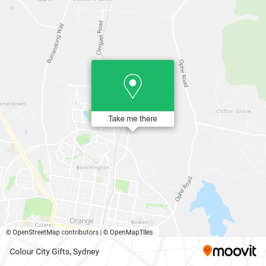 Colour City Gifts map