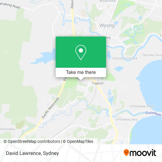 David Lawrence map