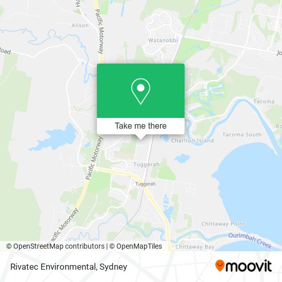 Rivatec Environmental map