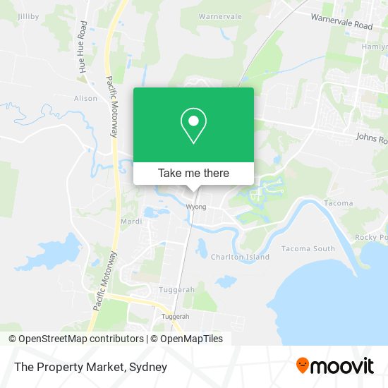 The Property Market map