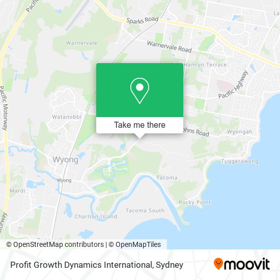 Profit Growth Dynamics International map