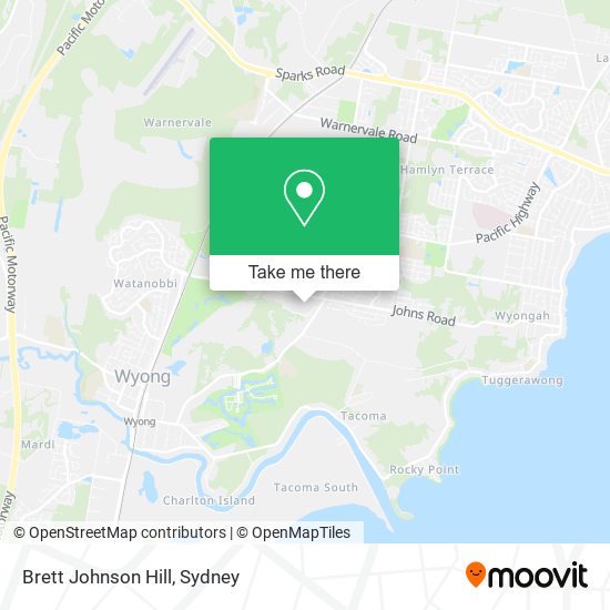 Brett Johnson Hill map