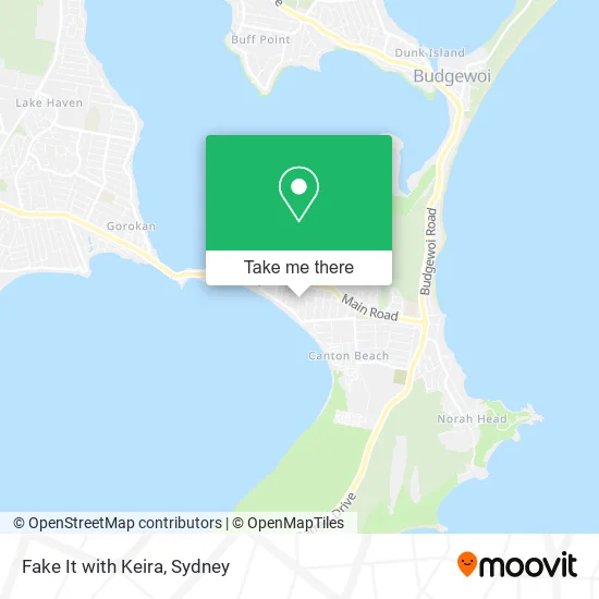 Fake It with Keira map