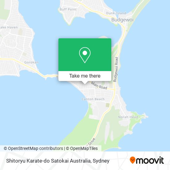 Mapa Shitoryu Karate-do Satokai Australia