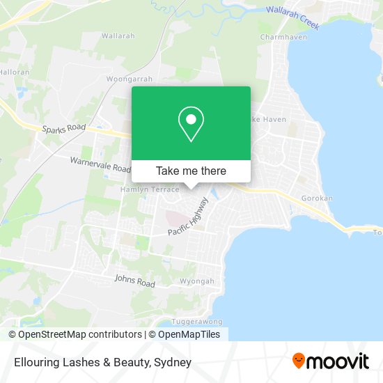 Ellouring Lashes & Beauty map