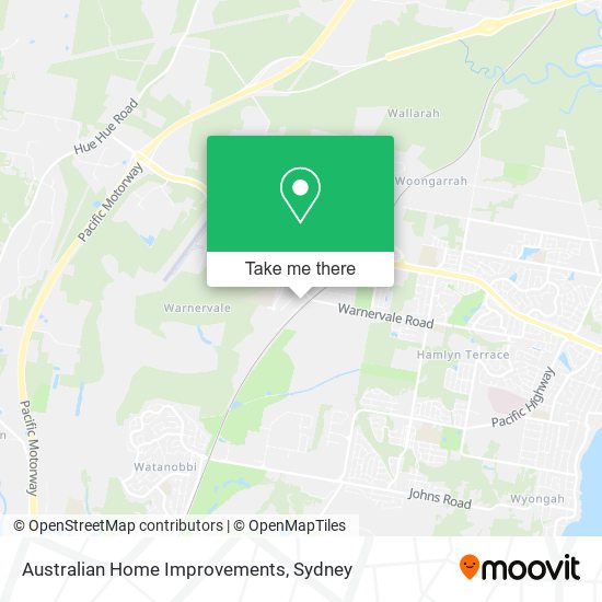 Mapa Australian Home Improvements