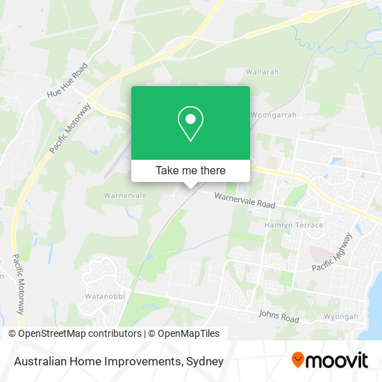 Australian Home Improvements map