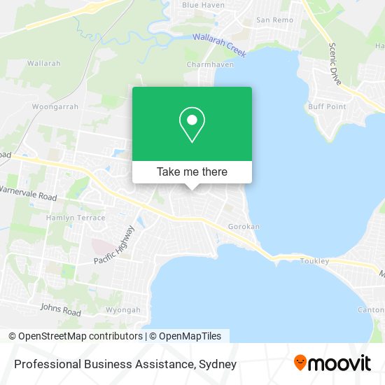 Mapa Professional Business Assistance