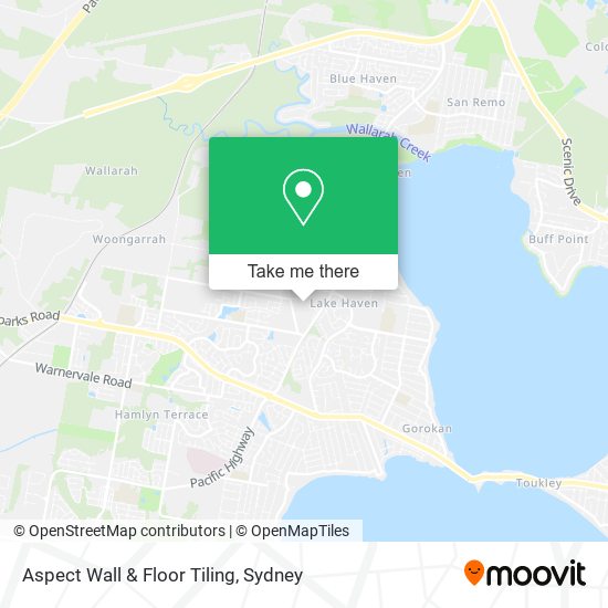 Aspect Wall & Floor Tiling map