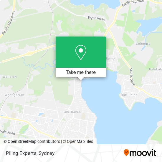 Piling Experts map
