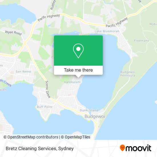 Mapa Bretz Cleaning Services