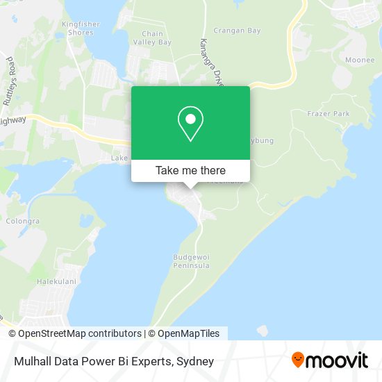 Mulhall Data Power Bi Experts map