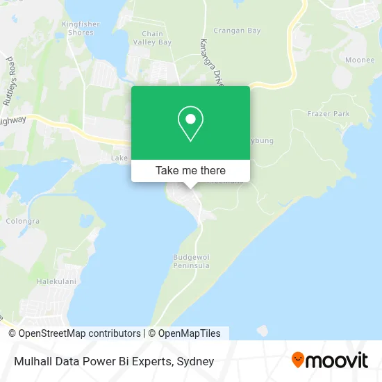 Mulhall Data Power Bi Experts map