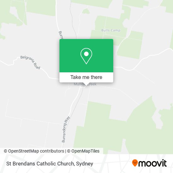 St Brendans Catholic Church map