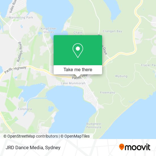 JRD Dance Media map
