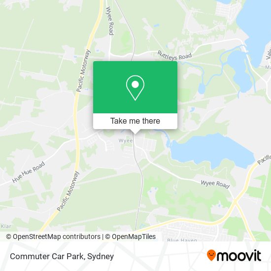 Commuter Car Park map