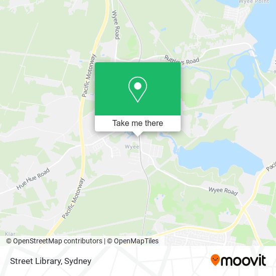 Street Library map