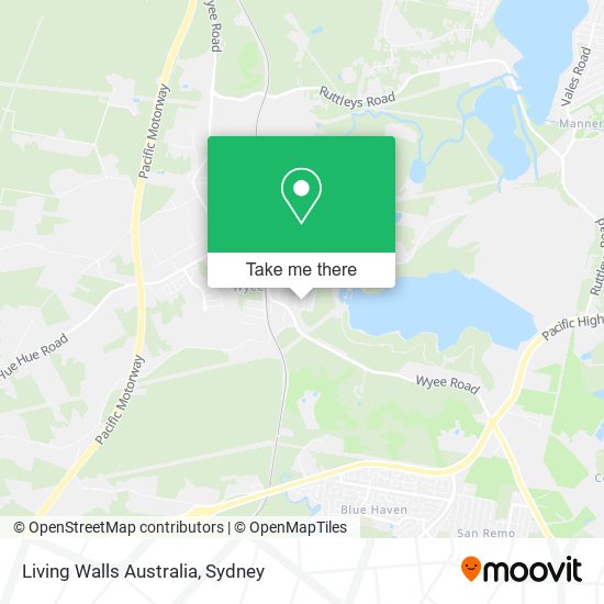 Living Walls Australia map