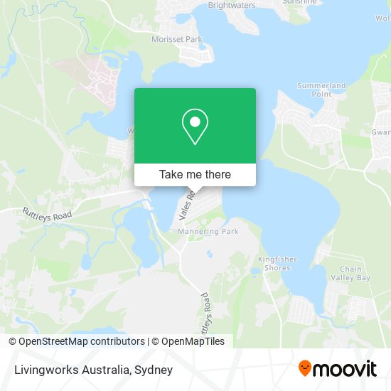 Livingworks Australia map