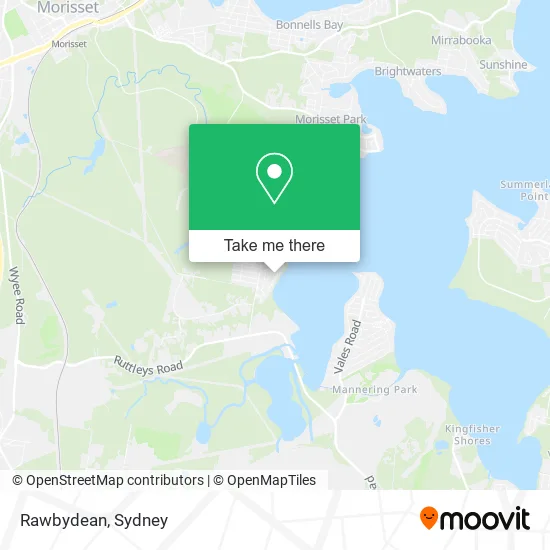 Rawbydean map