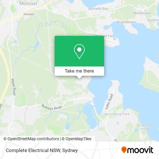 Mapa Complete Electrical NSW