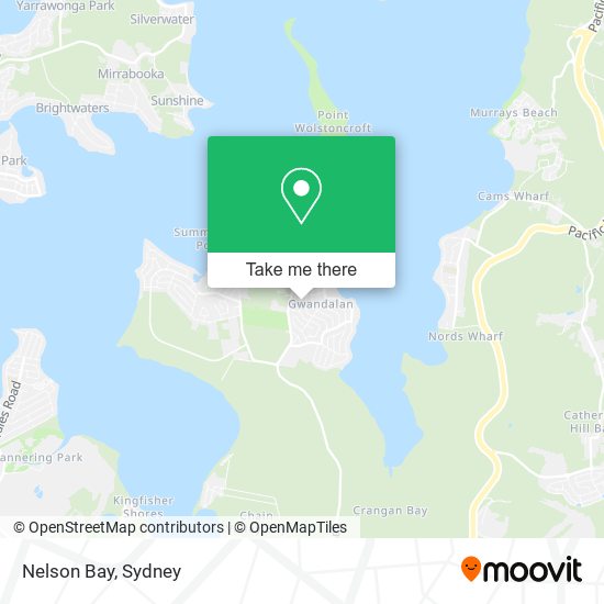 Nelson Bay map