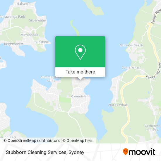 Mapa Stubborn Cleaning Services